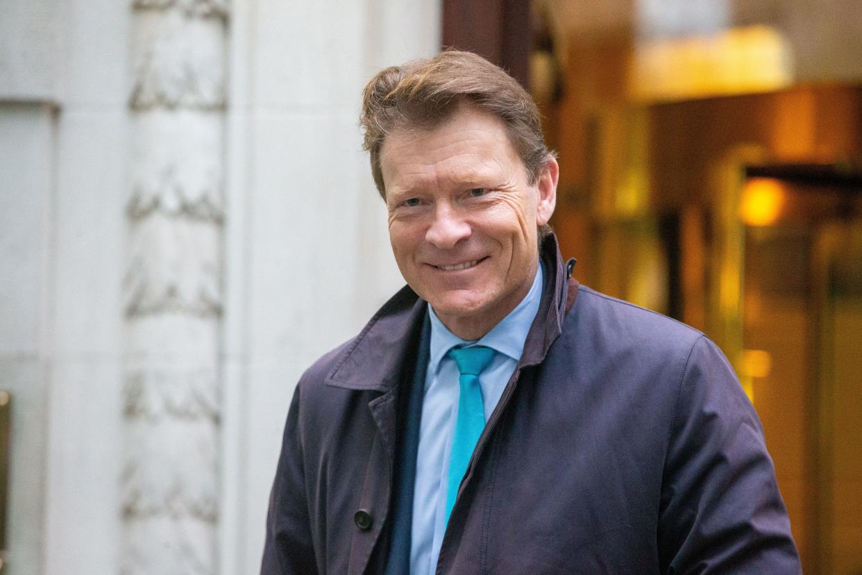 London, England, UK. 23rd Apr, 2024. Reform UK leader RICHARD TICE is seen in Westminster. (Credit Image: © Tayfun Salci/ZUMA Press Wire) EDITORIAL USAGE ONLY! Not for Commercial USAGE! Credit: ZUMA Press, Inc./Alamy Live News