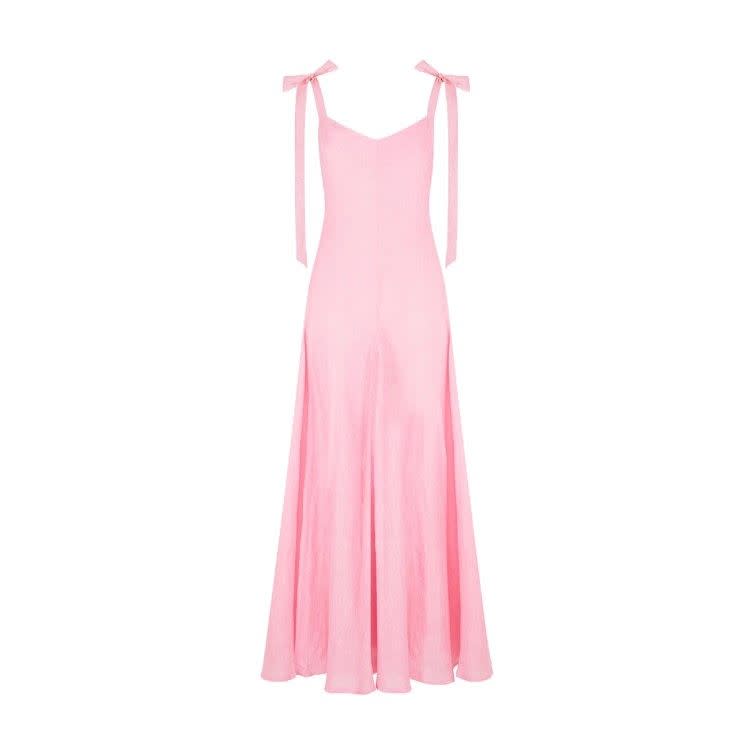 Lily Phellera - pink linenmaxi