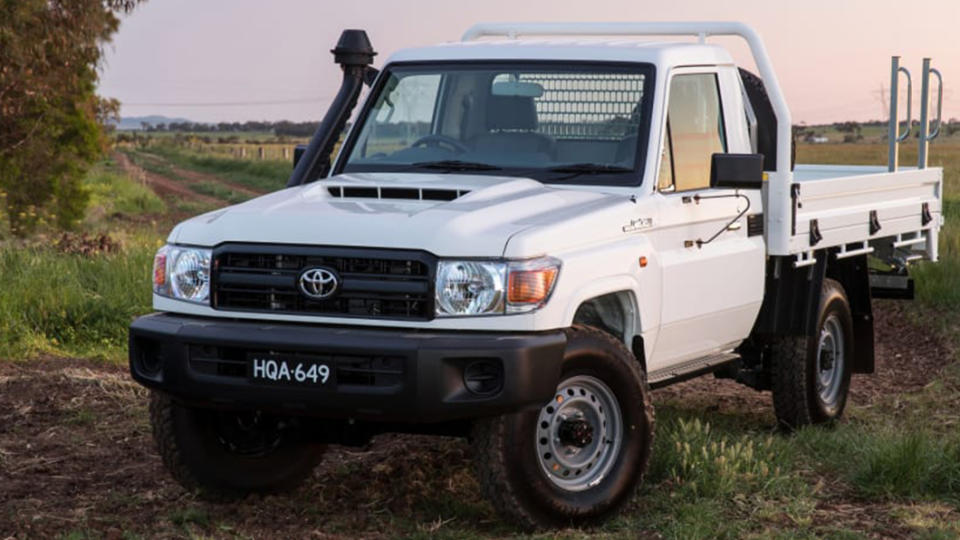 澳洲Toyota拿Land Cruiser 70來打造週年紀念版車款。（圖片來源/ Toyota）