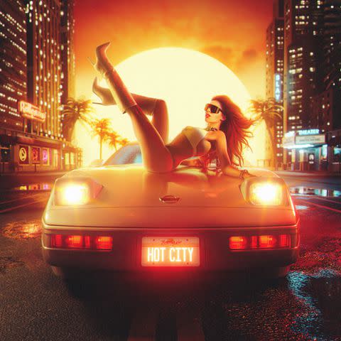 <p>Courtesy of Bonnie McKee</p> Bonnie McKee 'Hot City' Album Cover