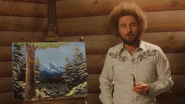 Owen Wilson Brings Bob Ross Energy to 'Paint