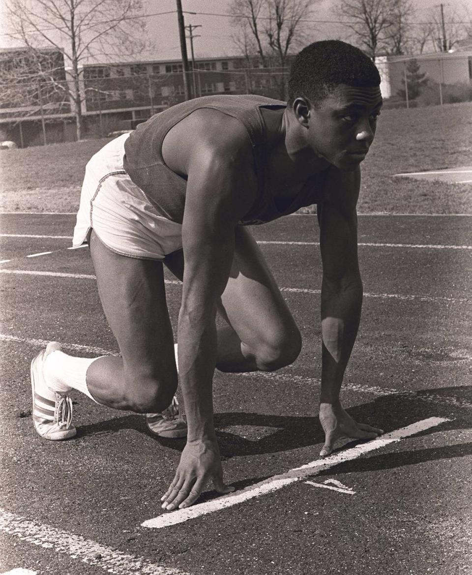 A product of Eminence, University of Kentucky track star Jim Green was the first Black athlete competing for an SEC school to win an individual league championship and the first to win an individual NCAA championship. Green was also the first Black athlete to earn a degree at UK.