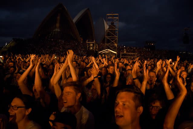 Toaster residents have also raised their objections to some of the concerts held on the Opera House forecourt. Source: AAP