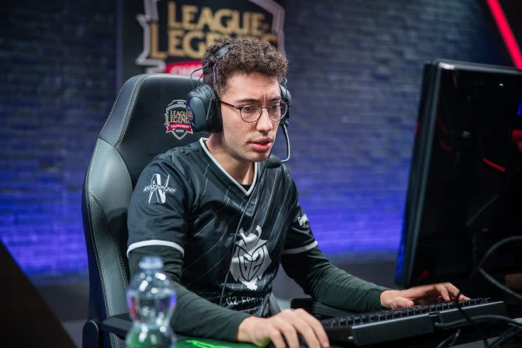 Mithy is the support player for G2 Esports (lolesports)