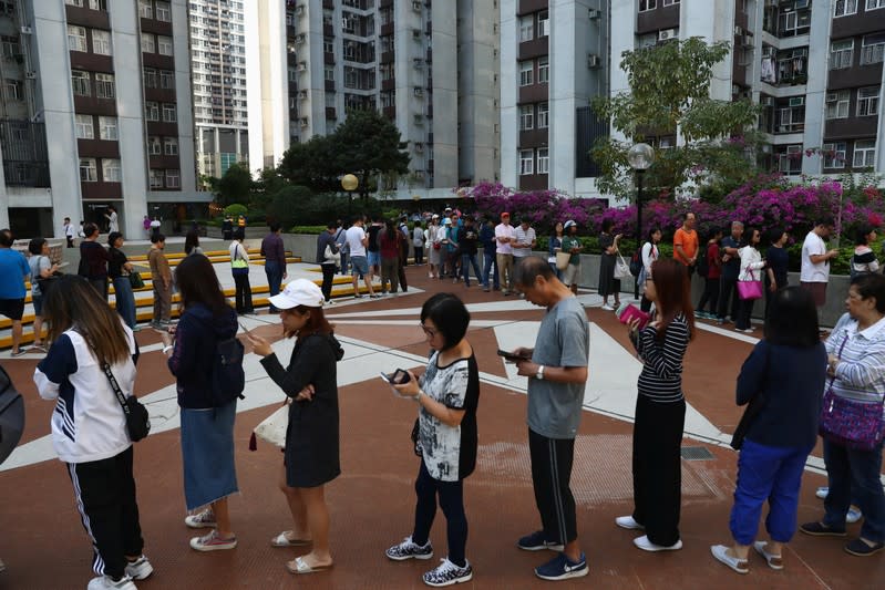 Hong Kong holds local elections