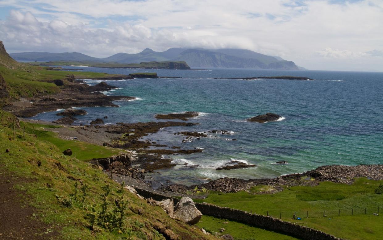 The 4.3 mile-long island of Canna is home to thousands of breeding seabirds