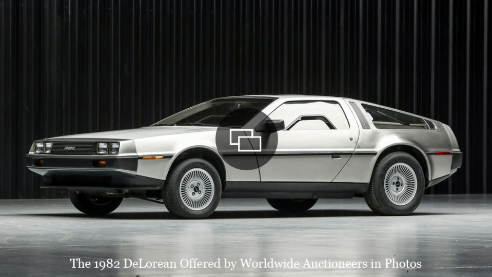The 1982 DeLorean DMC-12 being offered by Worldwide Auctioneers. - Credit: Worldwide Auctioneers