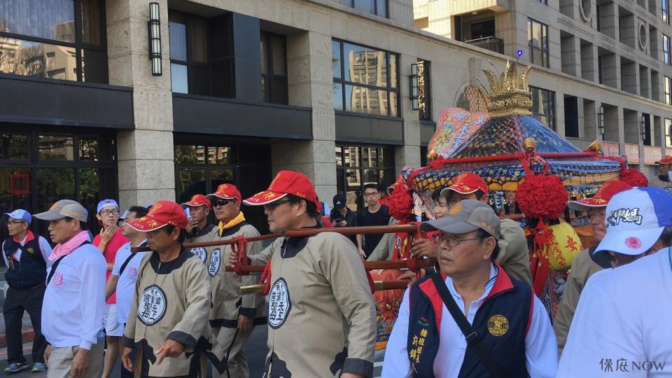 大甲媽祖遶境仍如期舉行。（圖／記者黃彥昇攝）