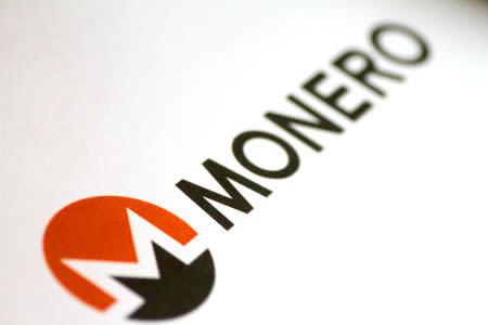 FILE PHOTO: The Monero cryptocurrency logo is seen in this illustration photo January 8, 2018. REUTERS/Thomas White//File Photo