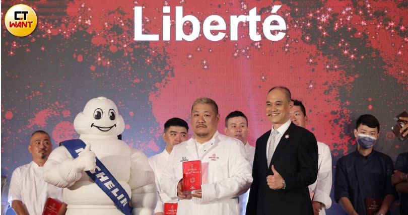 高雄「Liberté」主廚武田健志。（圖／侯世駿攝）