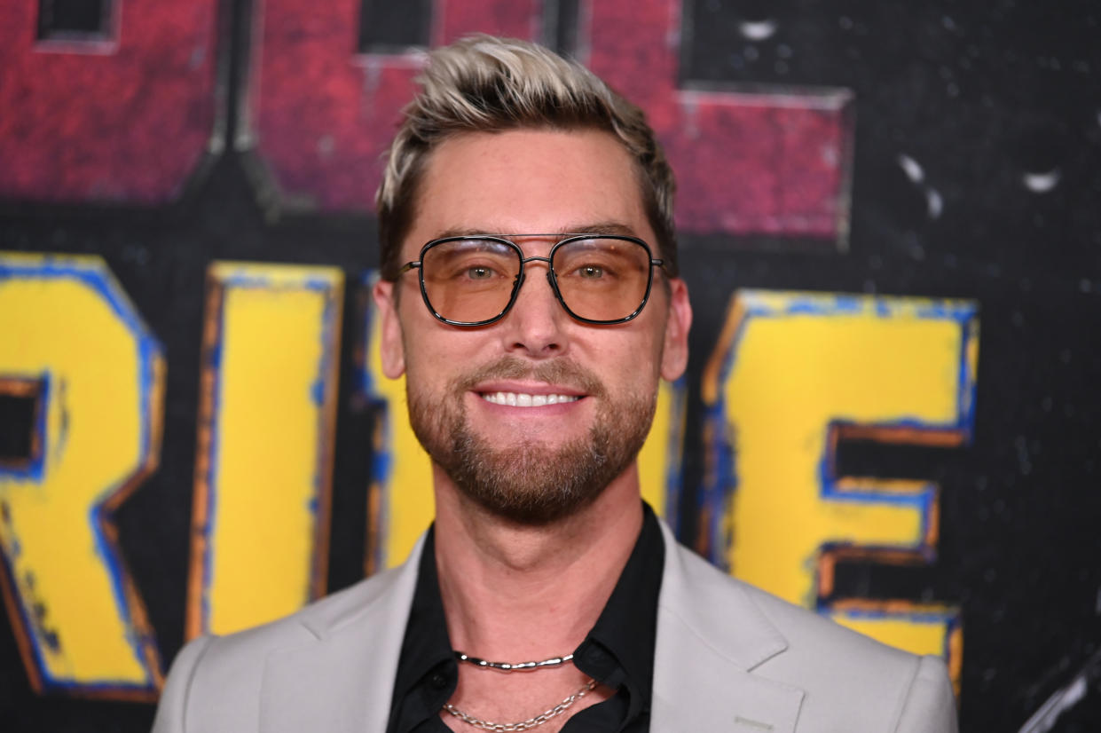 Lance Bass at the Marvel Studios' Deadpool & Wolverine world premiere in New York.