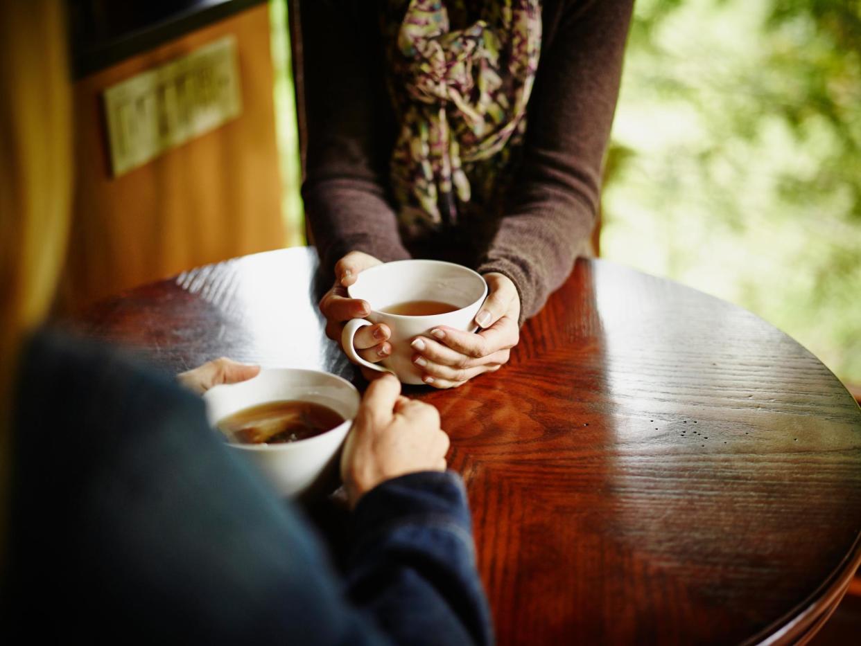 <span>‘We’re lucky that we’ve known each other for so long. If we argue it usually ends up with us giggling.’ Fiona Harrison got a mortgage with a friend to buy a house they live in together.</span><span>Photograph: Thomas Barwick/Getty Images</span>