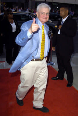 Roger Ebert at the Beverly Hills premiere of DreamWorks' The Terminal