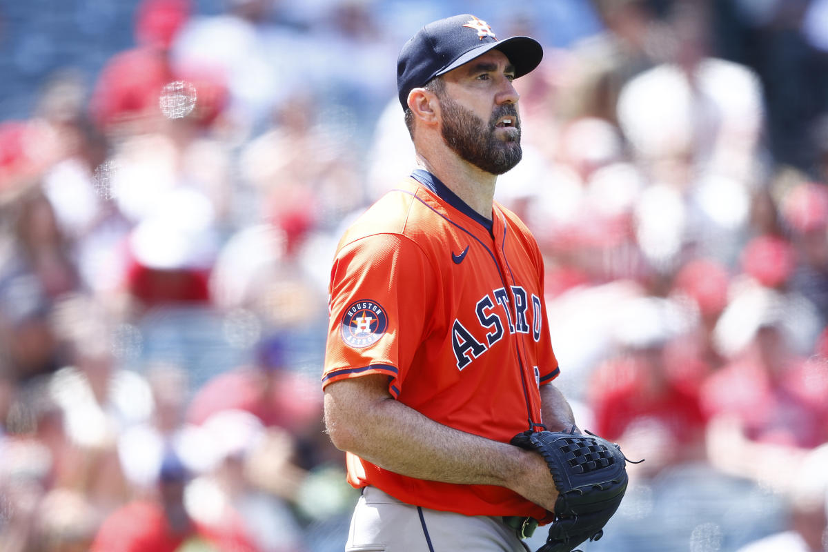 Astros’ Justin Verlander takes lead over Tigers despite lingering neck issue before start