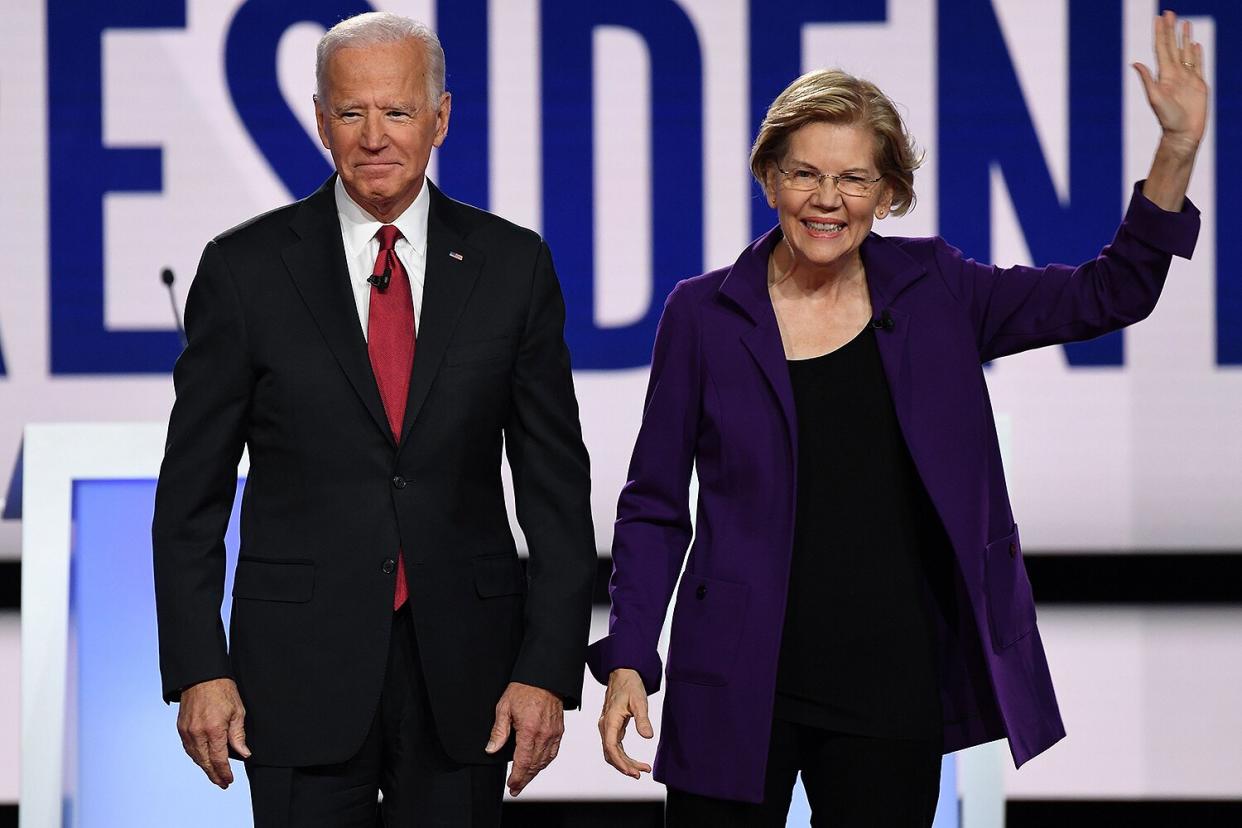 Joe Biden, Elizabeth Warren