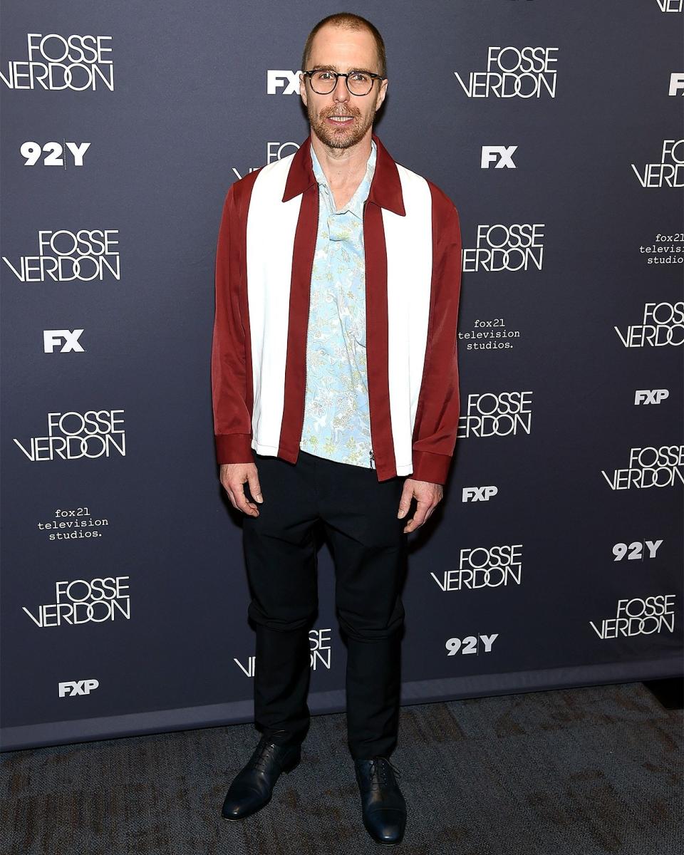 Happy Friday to Sam Rockwell's jacket and Sam Rockwell's jacket only.