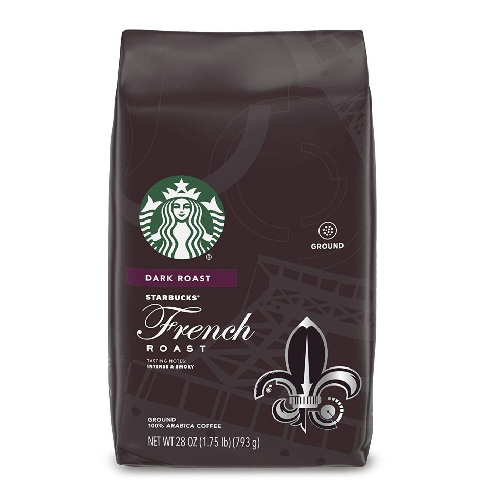 Starbucks french roast ground coffee, best coffee on Amazon