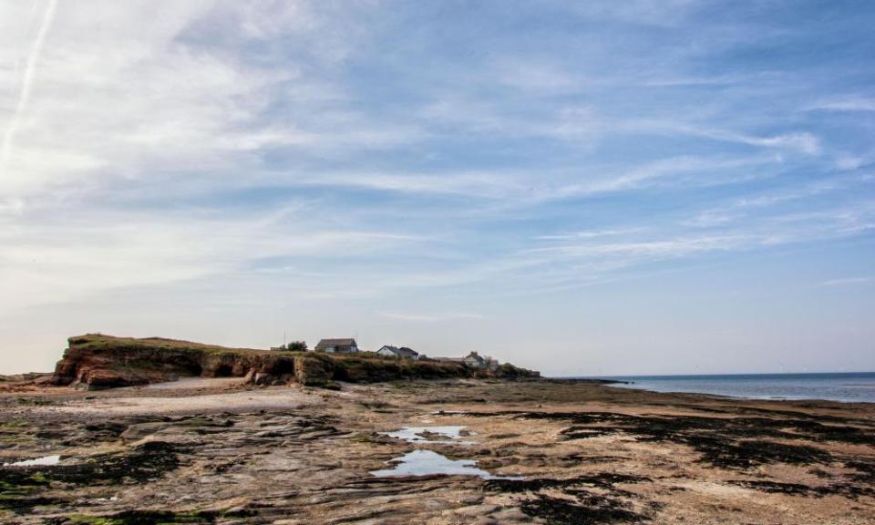 Hilbre Island, in the Dee estuary