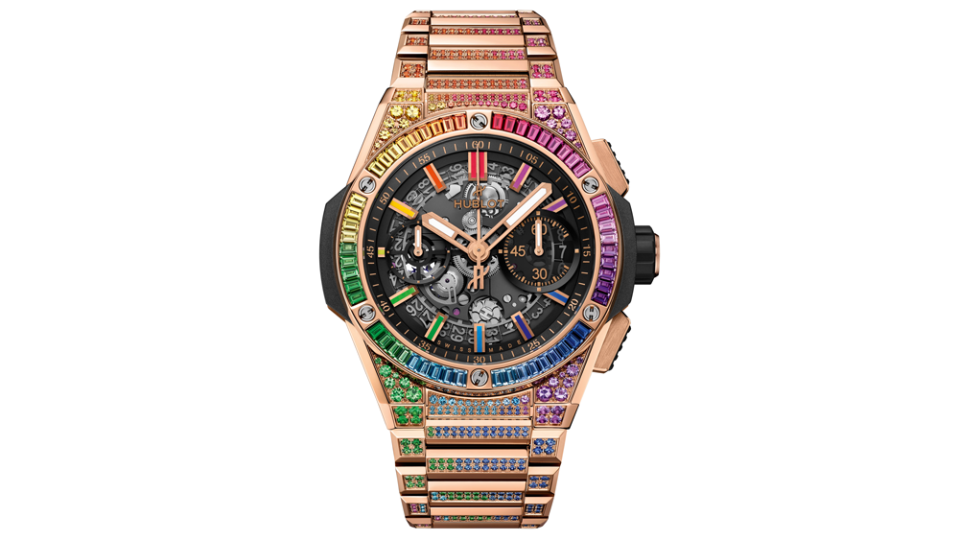 Hublot Big Bang Integrated King Gold Rainbow