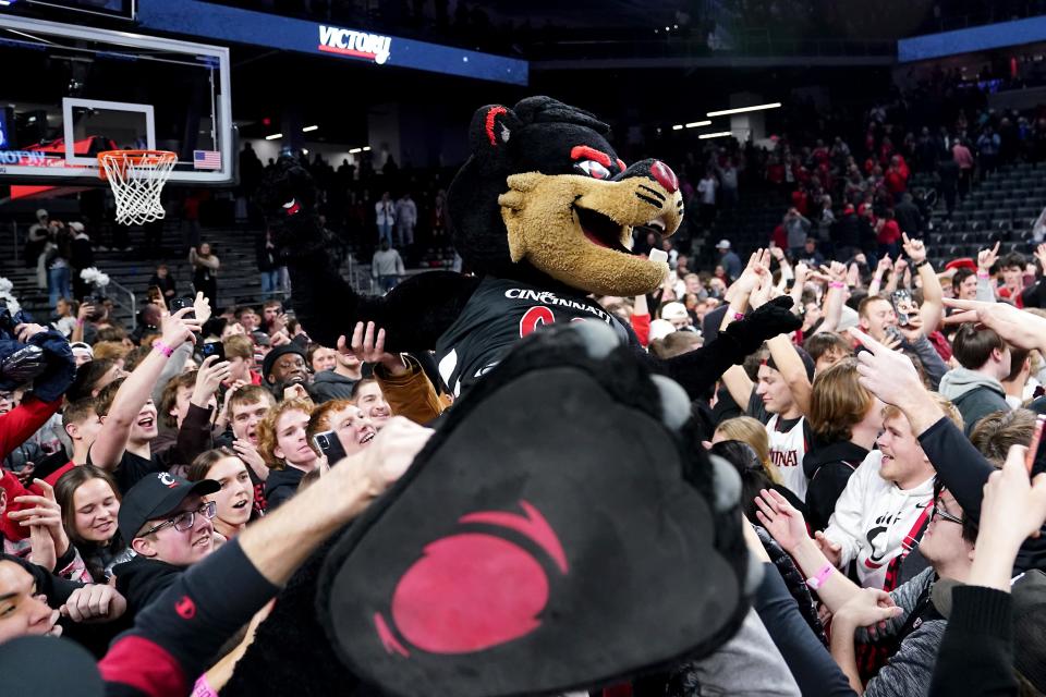 Bearcats  attendance at Fifth Third Arena is up 18% for Big 12 games as opposed to American Athletic Conference games last season.