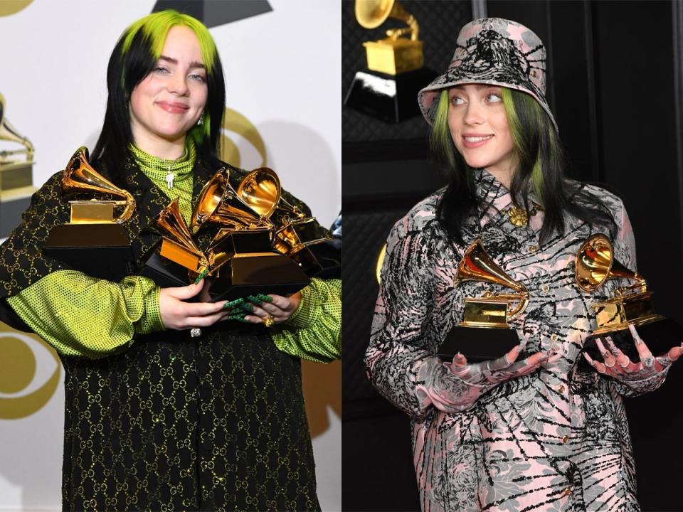 billie eilish grammys