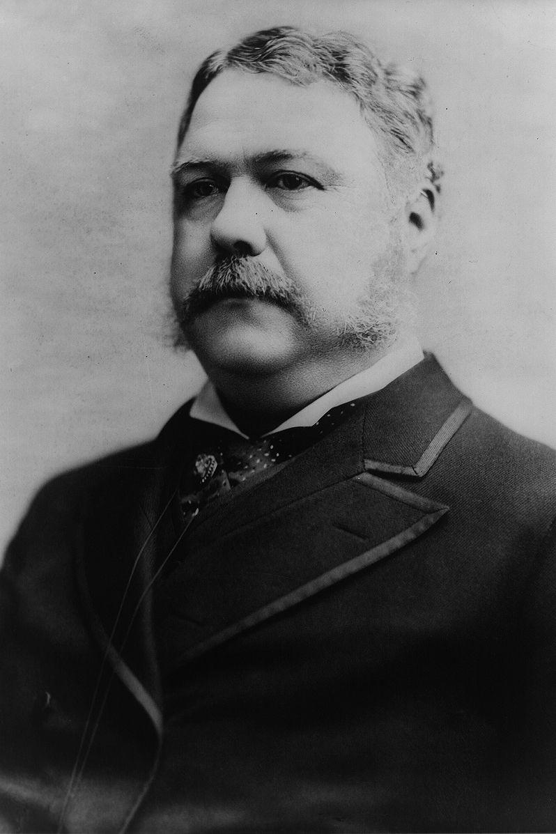 Chester Arthur enjoyed a rather luxurious lifestyle.