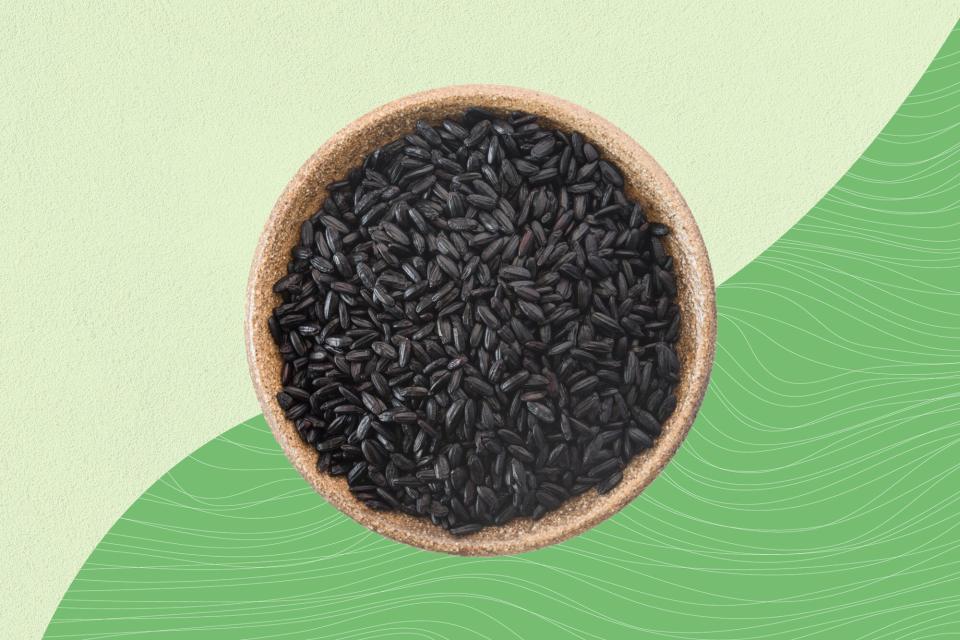 a photo of a bowl of Forbidden Rice