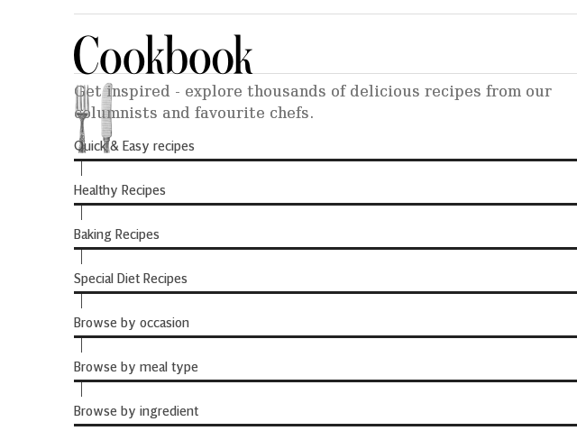 A2 - Cookbook - End of article Nav