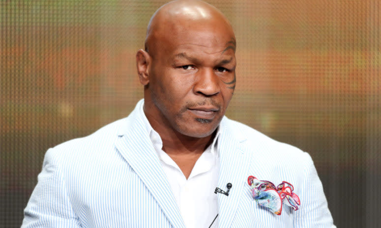 A solo shot of Mike Tyson.