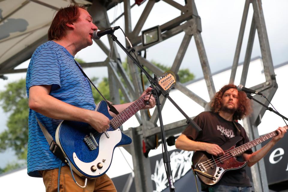 FILE - Elf Power performs during the final day of AthFest in downtown Athens, Ga., on Sunday, June 25, 2023. The group will perform Saturday, July 1, 2023 at Whammocon.