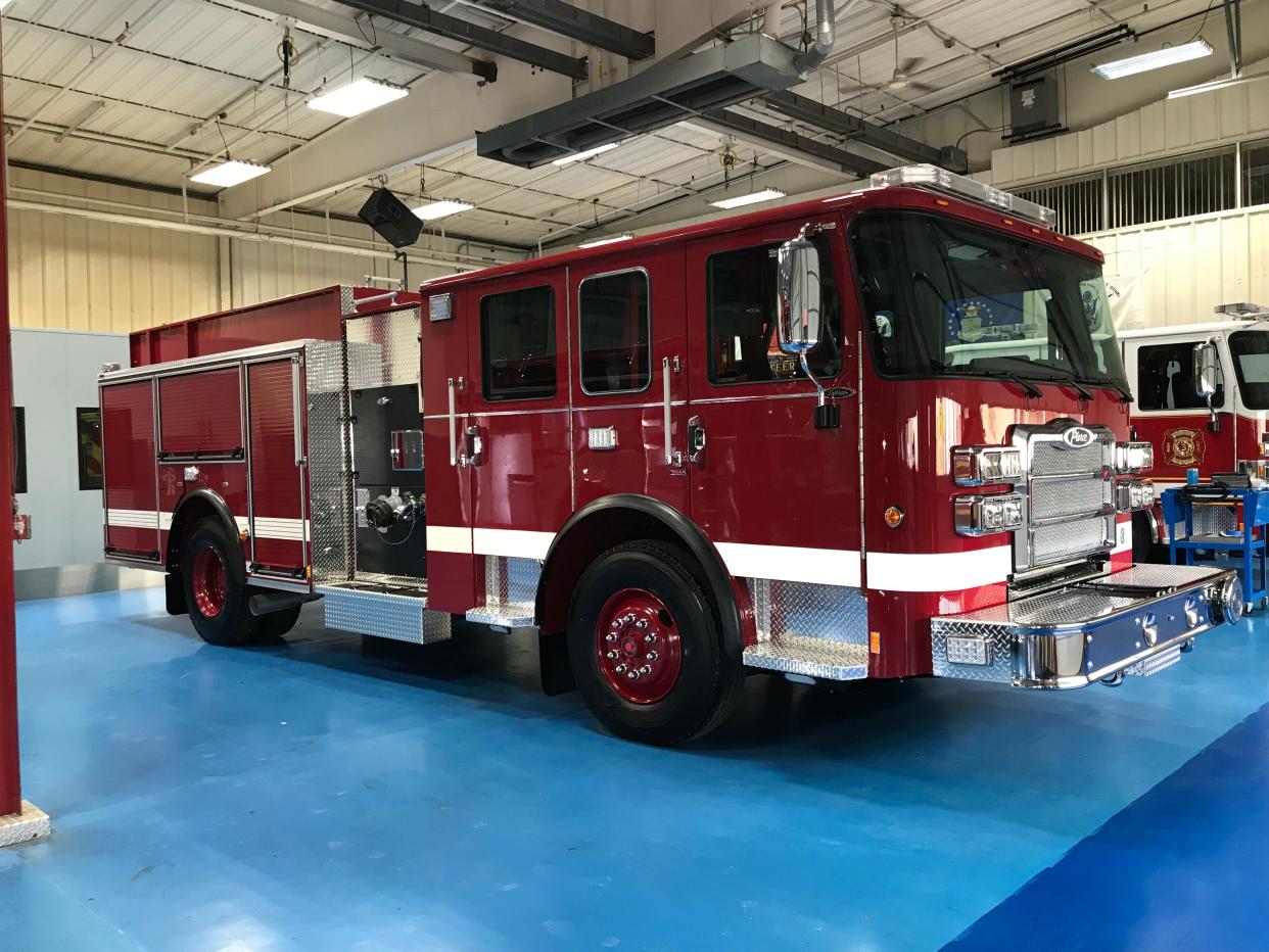 Great Falls Fire Rescue used federal Community Development Block Grant funds to purchase this pumper truck in 2020.