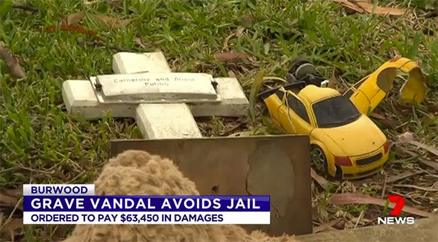 Many graves in the Rookwood Cemetery belonged to children. Source: 7 News