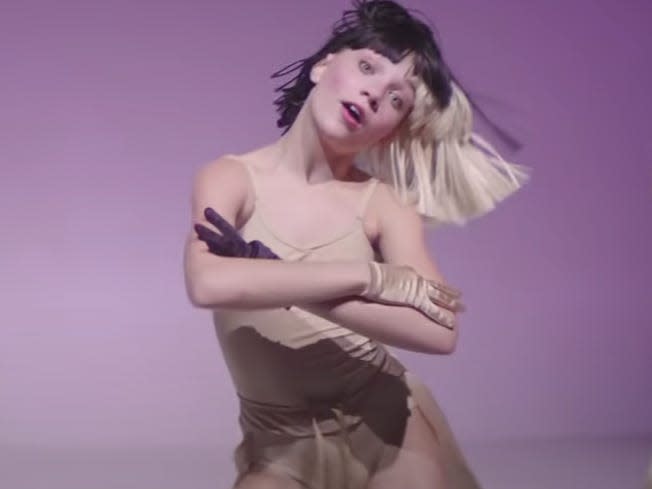 Maddie Ziegler in "Cheap Thrills" music video