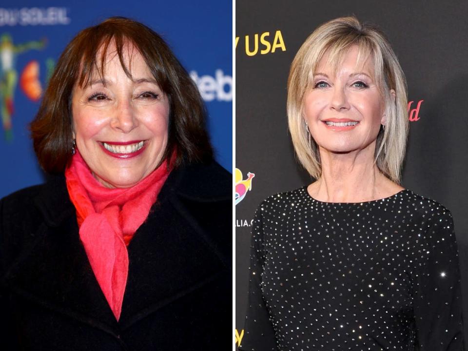 Didi Conn and Olivia Newton-John