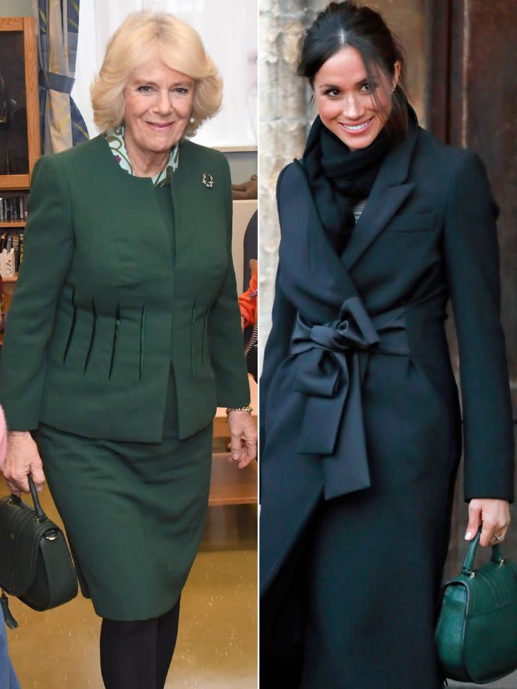 Camilla, Duchess of Cornwall, and Meghan Markle