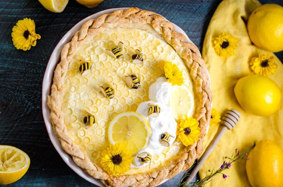 This Honey Lemon Chiffon Pie Is the Best Way to Celebrate Spring