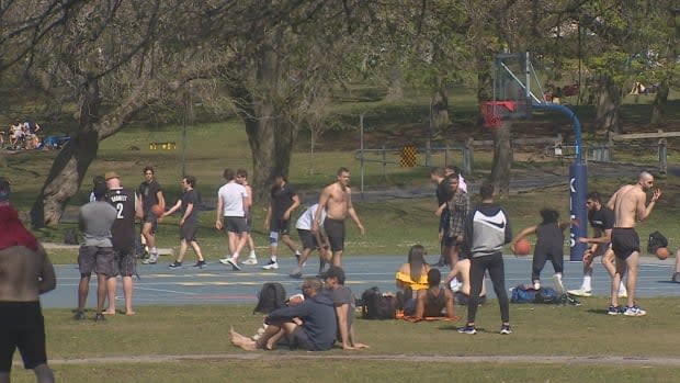 Outdoor gatherings of up to 10 people are currently allowed in B.C., even though health officials have discouraged it.