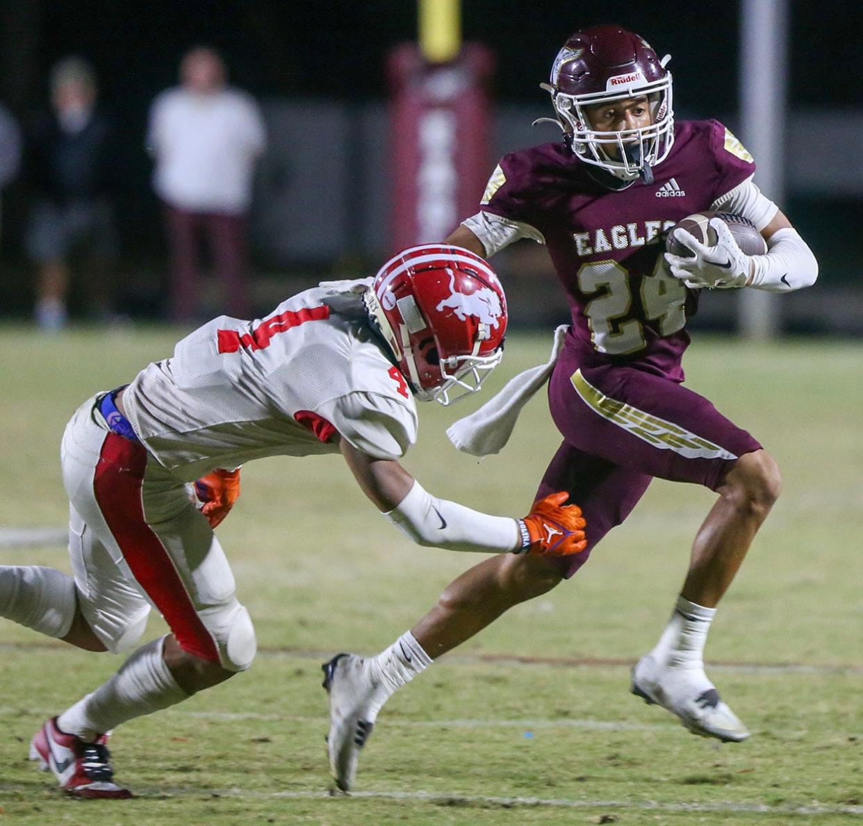 Action during the Niceville-Leon football game at Niceville.