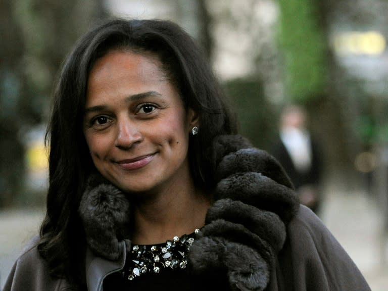 Isabel dos Santos headed Angola's state oil company until November when she was sacked