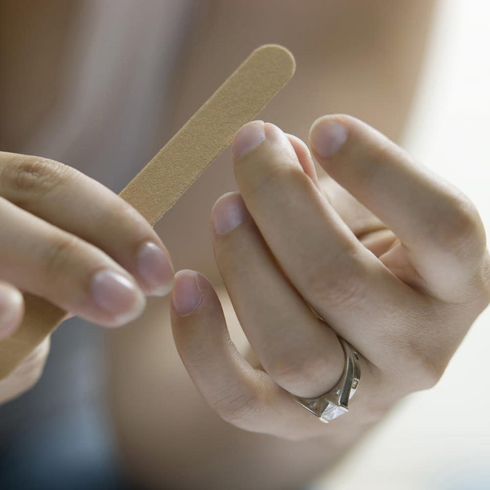 Cleaning under your nails