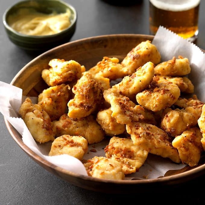 Sweet Potato-Crusted Chicken Nuggets