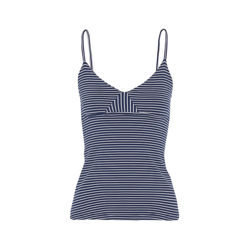 <a rel="nofollow noopener" href="http://rstyle.me/~9VaTv" target="_blank" data-ylk="slk:Marlo Striped Stretch-Jersey Tank, Olympia Activewear, $85;elm:context_link;itc:0;sec:content-canvas" class="link ">Marlo Striped Stretch-Jersey Tank, Olympia Activewear, $85</a>