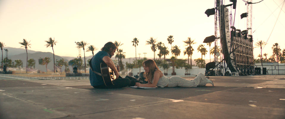 Screenshot from "A Star Is Born"