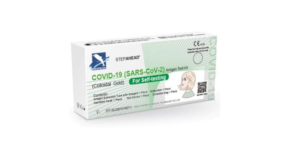 Step Ahead COVID-19 lateral flow test (Step Ahead/Lloyds Pharmacy)