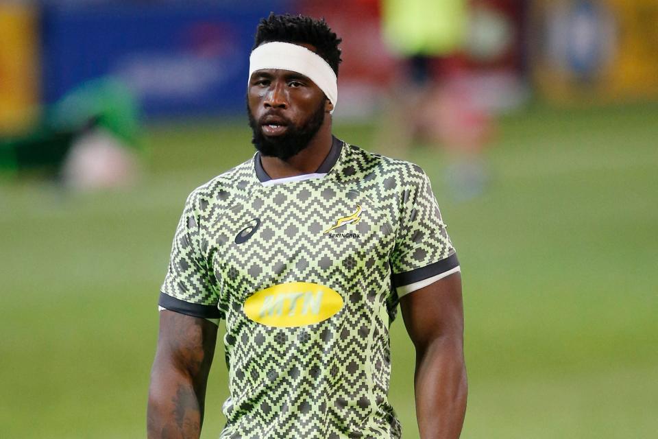 Siya Kolisi had a Covid scare but is back to skipper the Boks (AFP via Getty Images)
