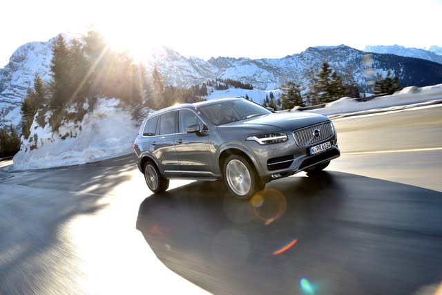 The design off the Volvo XC90 is less austere than its German rivals: Volvo