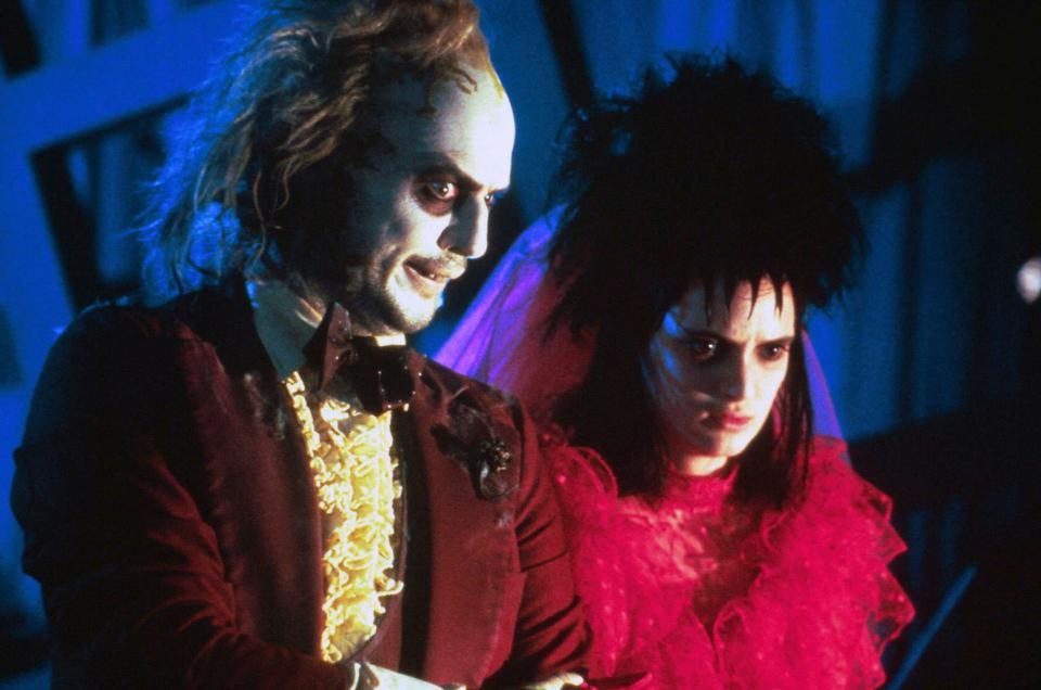 Michael Keaton and Winona Ryder starred in 1988's Beetlejuice. (Alamy)