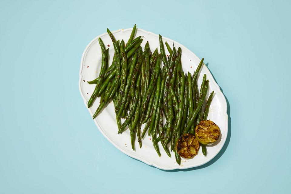 Lime and Aleppo Pepper Green Beans