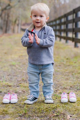 <p>Mandy Daniel Photography</p> Mathew and Breana Dell's son Dallas