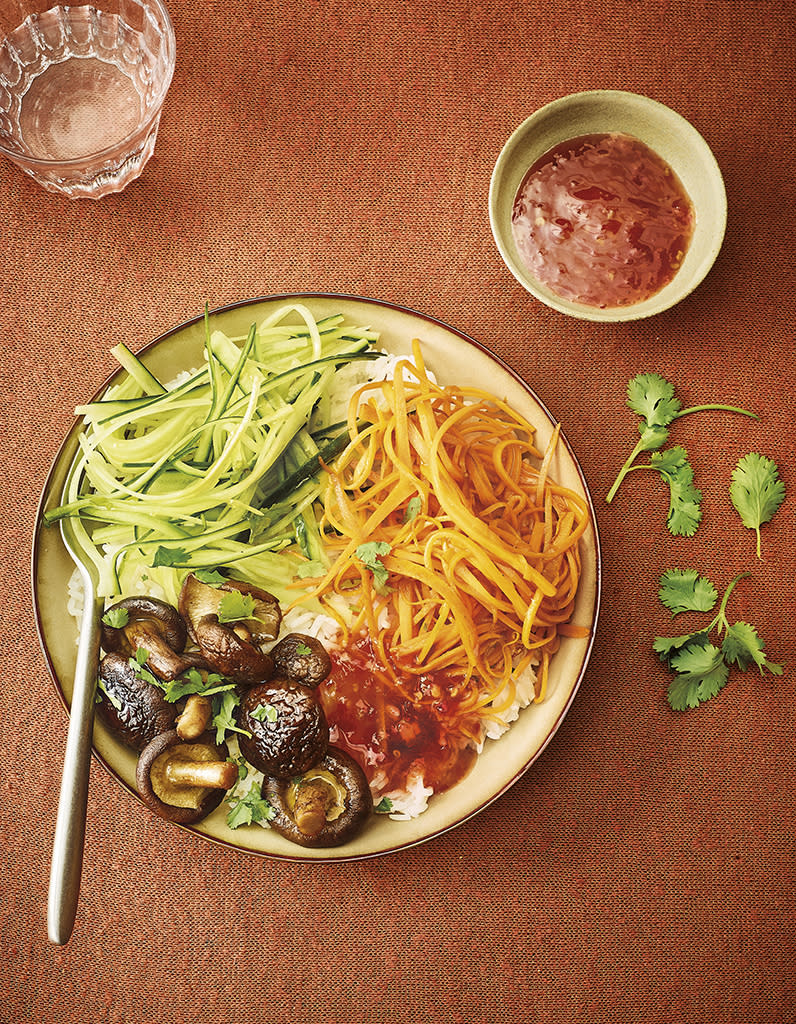 BIbimbap aux légumes